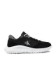 Calvin Klein Erkek Beyaz CK Logolu Siyah Süet Sneaker