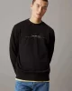 Calvin Klein  Erkek CK Siyah Bisiklet Yaka Sweatshirt