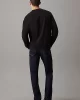 Calvin Klein Erkek Siyah Logolu Sweatshirt