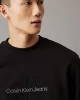 Calvin Klein Erkek Siyah Logolu Sweatshirt