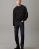 Calvin Klein Erkek Siyah Logolu Sweatshirt