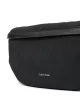Calvin Klein Erkek CK Desenli Siyah Bel Çantası