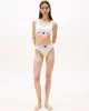 Tommy Hilfiger Kadın Beyaz Logolu Klasik Bikini Külot