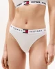 Tommy Hilfiger Kadın Beyaz Logolu Klasik Bikini Külot