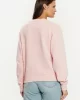 Guess Cn Python Trıangle Logo Flecee Kadın Pembe Sweatshirt W5RQ09K8802-A61L