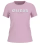 Guess Cn Ss Logo Segquıns Tee Kadın Lila T-Shirt W5GI17J1314-G4Q4