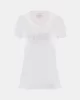 Guess Cn Ss Logo Segquıns Tee Kadın Beyaz T-Shirt W5GI17J1314-G011