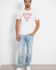 Guess Cn Ss Orıgınal Logo Tee Erkek Beyaz T-Shirt M2YI71I3Z14-G011