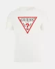 Guess Cn Ss Orıgınal Logo Tee Erkek Beyaz T-Shirt M2YI71I3Z14-G011