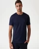 Guess Erkek Lacivert T-Shirt