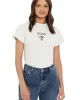 Guess Colette Ss Tee Kadın Beyaz T-Shirt V4YI21KCDH1-G011