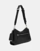 Guess Cresıdıa Top Zıp Shoulder Bag Kadın Siyah Omuz Çantası HWPG9349180-BLA