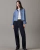CK Jeans Kadın Cropped Dad Denim Gömlek J20J225011-1A4