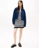 Tommy Hilfiger Kadın Mavi Kısa Kot Gömlek Ceket