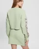 Guess Kadın Yeşil Cymone Logolu Sweatshirt