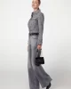 Guess Daphnee Cropped Jacket Kadın Siyah/Beyaz Ceket W5RN47WGW82-F9RS