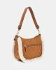 Guess Davıka Hobo Kadın Taba Omuz Çantası HWPG9497020-COG