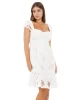 Guess Domıtılla Embro Dress Kadın Beyaz Elbise W5GK50WH521-G011