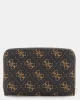 Guess Eco Erıca Slg Med Zıp Around Kadın Kahverengi Cüzdan SWQG9510140-BNL