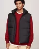 Tommy Jeans Erkek Kapşonlu Fermuarlı Siyah Yelek
