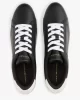 Tommy Hilfiger  Kadın Siyah Deri Court Sneaker