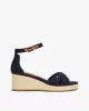 Tommy Hilfiger Kadın Lacivert Askılı Espadril Sandalet