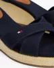 Tommy Hilfiger Kadın Lacivert Askılı Espadril Sandalet