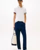 Tommy Hilfiger Erkek İmza Manşetli Beyaz Polo T-Shirt