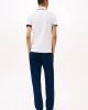 Tommy Hilfiger Erkek İmza Manşetli Beyaz Polo T-Shirt