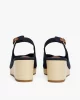 Tommy Hilfiger Kadın Lacivert Slingback Espadril Sandalet