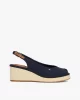 Tommy Hilfiger Kadın Lacivert Slingback Espadril Sandalet