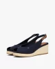 Tommy Hilfiger Kadın Lacivert Slingback Espadril Sandalet