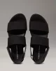 Calvin Klein Kadın Siyah Platform Logolu Sandalet