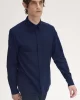Fred Perry Erkek Lacivert Logolu Oxford Gömlek M5516-X86