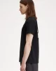 Fred Perry Erkek Siyah Logo Detaylı T-shirt M7784-102