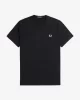 Fred Perry Erkek Siyah Logo Detaylı T-shirt M7784-102