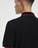 Fred Perry Erkek Siyah Polo Yaka T-shirt M3600-Y42