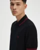 Fred Perry Erkek Siyah Polo Yaka T-shirt M3600-Y42