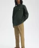 Fred Perry Erkek Yeşil Logolu Oxford Gömlek