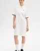 Fred Perry Kadın Beyaz Polo Yaka Gömlek Elbise