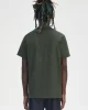 Fred Perry Erkek Haki Logo Detaylı T-shirt