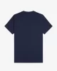 Fred Perry Erkek Mavi/Beyaz Logo Detaylı Sneaker