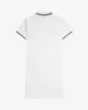 Fred Perry Kadın Beyaz Polo Yaka Elbise D3600-Y73
