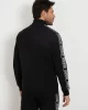 Guess Full Zıp New Arlo Sweatshırt Erkek Siyah Eşofman Üstü Z2YQ12K6ZS1-JBLK