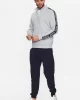 Guess Full Zıp New Arlo Sweatshırt Erkek Gri Eşofman Üstü Z2YQ12K6ZS1-G855