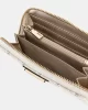Guess G Wave Slg Medıum Zıp Around Kadın Ekru Cüzdan SWJT9344140-STL