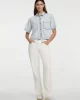 Guess jeans Gj Boxy Ss Shırt Kadın Mavi Etek W5GH0FD5M83-GJRV