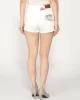 Guess jeans Gj Hıghwaıst Vıntage Short Kadın Beyaz Şort W5GD0YD5M62-GJWI