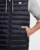 Guess Jeans Erkek Siyah Kapitone Naylon Şişme Yelek