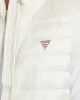 Guess jeans Gj Hooded Puffer Vest Erkek Beyaz Yelek M4YN11WG922-G053